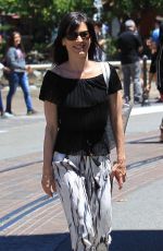 PERREY REEVES Out Shopping at The Grove in Los Angeles 05/20/2017