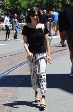 PERREY REEVES Out Shopping at The Grove in Los Angeles 05/20/2017
