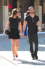 PHOEBE TONKIN and Paul Wesley at The Grove in West Hollywood 05/02/2017