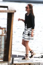 PIPPA MIDLETON and James Matthews Departing a Seaplane in Sydney 05/31/2017