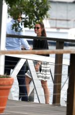 PIPPA MIDLETON and James Matthews Departing a Seaplane in Sydney 05/31/2017
