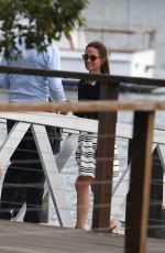 PIPPA MIDLETON and James Matthews Departing a Seaplane in Sydney 05/31/2017