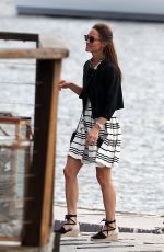 PIPPA MIDLETON and James Matthews Departing a Seaplane in Sydney 05/31/2017