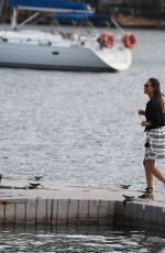 PIPPA MIDLETON and James Matthews Departing a Seaplane in Sydney 05/31/2017