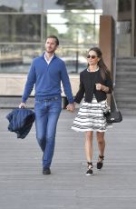 PIPPA MIDLETON and James Matthews Out and About in Sydney 05/31/2017