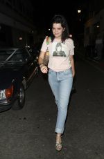 PIXIE GELDOF Arrives at Alexa Chung Launch Party in London 05/30/2017