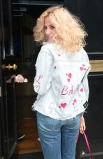 PIXIE LOTT Arrives at Kiss FM Studios in London 05/17/2017