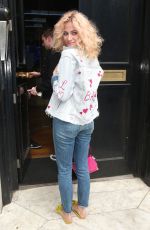 PIXIE LOTT Arrives at Kiss FM Studios in London 05/17/2017