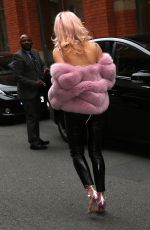 PIXIE LOTT Leaves 4music Trending Live Studios in London 05/04/2017