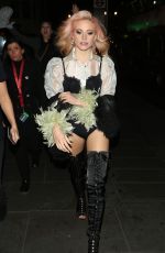 PIXIE LOTT Night Out in London 05/06/2017