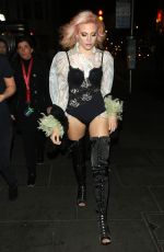 PIXIE LOTT Night Out in London 05/06/2017
