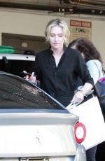 PORTIE DE ROSSI Leaves Her Office in Los Angeles 05/25/2017