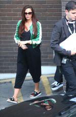 Pregnant JENNIFER METCALFE Leaves ITV Studios in London 05/16/2017