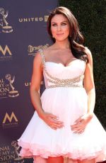 Pregnant NADIA BJORLIN at 44th Annual Daytime Emmy Awards in Los Angles 04/30/2017