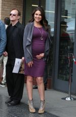 Pregnant NADIA BJORLIN at Ken Corday Walk of Fame Ceremony in Hollywood 05/15/2017