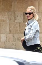 Pregnant ROSIE HUNTINGTON-WHITELEY Out and About in Malibu 05/12/2017