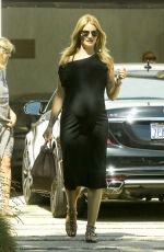 Pregnant ROSIE HUNTINGTON-WHITELLEY Out in Beverly Hills 05/22/2017