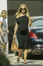 Pregnant ROSIE HUNTINGTON-WHITELLEY Out in Beverly Hills 05/22/2017