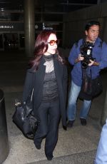 PRISCILLA PRESLEY at LAX Airport in Los Angeles 05/23/2017