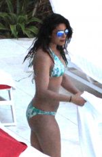 PRIYANKA CHOPRA in Bikini at Her Hotel Pool in Miami 05/15/2017