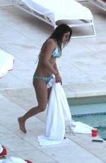 PRIYANKA CHOPRA in Bikini at Her Hotel Pool in Miami 05/15/2017