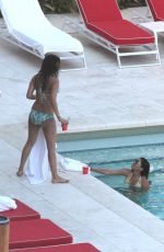 PRIYANKA CHOPRA in Bikini at Her Hotel Pool in Miami 05/15/2017