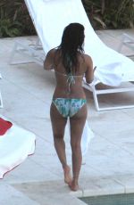PRIYANKA CHOPRA in Bikini at Her Hotel Pool in Miami 05/15/2017
