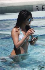 PRIYANKA CHOPRA in Bikini at Her Hotel Pool in Miami 05/15/2017