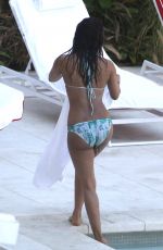 PRIYANKA CHOPRA in Bikini at Her Hotel Pool in Miami 05/15/2017