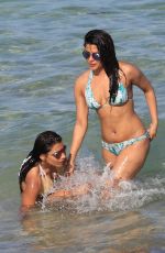 PRIYANKA CHOPRA in Bikini on the Beach in Miami 05/15/2017
