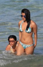 PRIYANKA CHOPRA in Bikini on the Beach in Miami 05/15/2017
