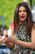 PRIYANKA CHOPRA on the Set of Extra in Studios City 05/24/2017