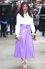 PRIYANKA CHORA Arrives at God Morning America in New York 05/22/2017