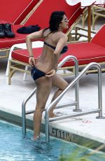 PRIYANKA CHOPRA in Bikini at Her Hotel Pool in Miami 05/12/2017