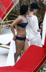 PRIYANKA CHOPRA in Bikini at Her Hotel Pool in Miami 05/12/2017