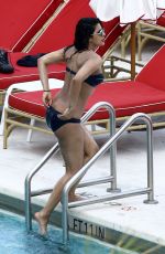 PRIYANKA CHOPRA in Bikini at Her Hotel Pool in Miami 05/12/2017