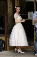 RACHEL BROSNAHAN on the Set of The Marvelous Mrs. Maisel in New York 05/24/2017
