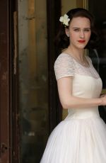 RACHEL BROSNAHAN on the Set of The Marvelous Mrs. Maisel in New York 05/24/2017