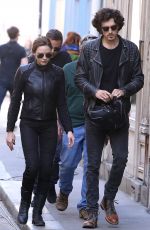 REBECCA FERGUSON Leaves Mission Impossible 6 Shooting in Paris 05/10/2017