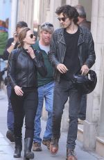 REBECCA FERGUSON Leaves Mission Impossible 6 Shooting in Paris 05/10/2017
