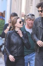 REBECCA FERGUSON Leaves Mission Impossible 6 Shooting in Paris 05/10/2017