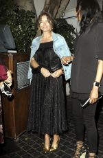 REBECCA GAYHEART Leaves Chateau Marmont in Los Angeles 05/12/2017