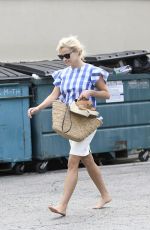REESE WITHERSPOON Barefoot Leaves a Spa in Los Angeles 05/22/2017