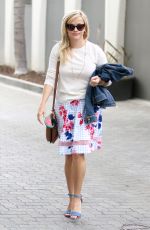 REESE WITHERSPOON Leaves Her Office in Beverly Hills 05/17/2017