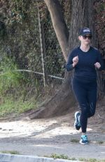 REESE WITHERSPOON Out for a Morning Run in Los Angeles 05/15/2017