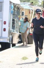 REESE WITHERSPOON Out for a Morning Run in Los Angeles 05/15/2017