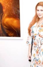 RENEE OLSTEAD at Tyler Shields Photo Exhibit in Hollywood 05/11/2017