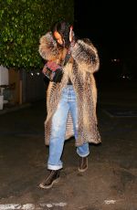 RIHANNA Arrives at Giorgio Baldi Restaurant in Santa Monica 05/11/2017