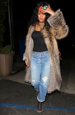 RIHANNA Arrives at Giorgio Baldi Restaurant in Santa Monica 05/11/2017