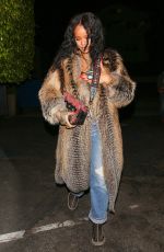 RIHANNA Arrives at Giorgio Baldi Restaurant in Santa Monica 05/11/2017